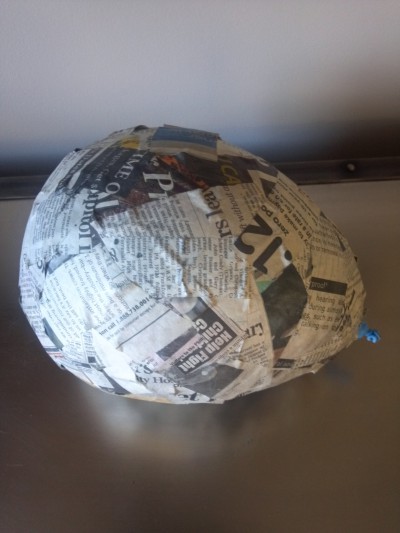 How to Make a Paper Mache Egg as seen on the NBC 10! Show